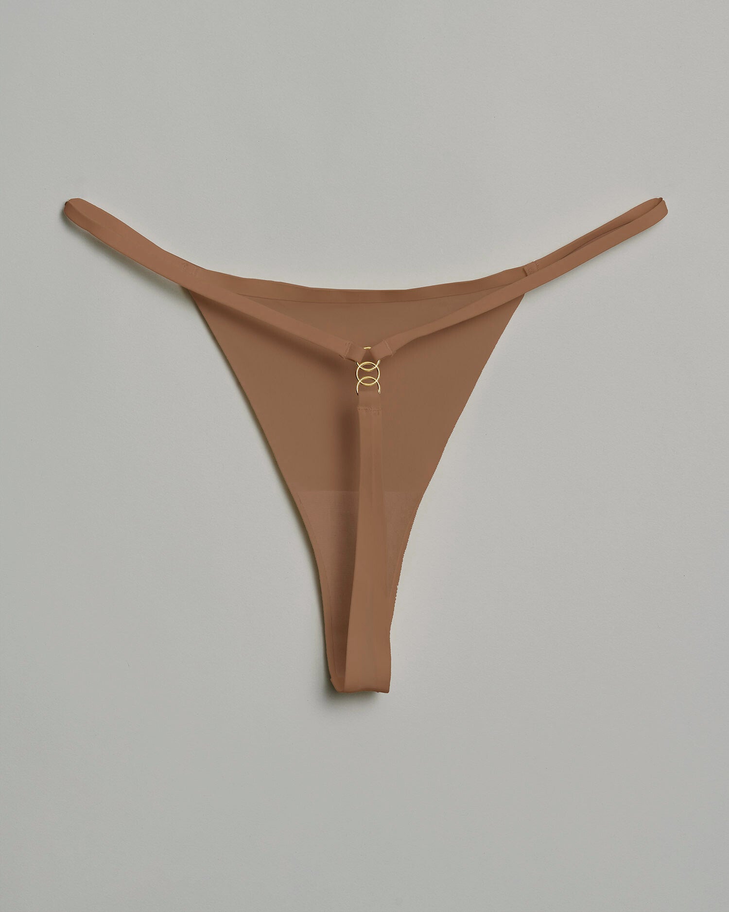 The Kim Signature T-String Thong : Clay