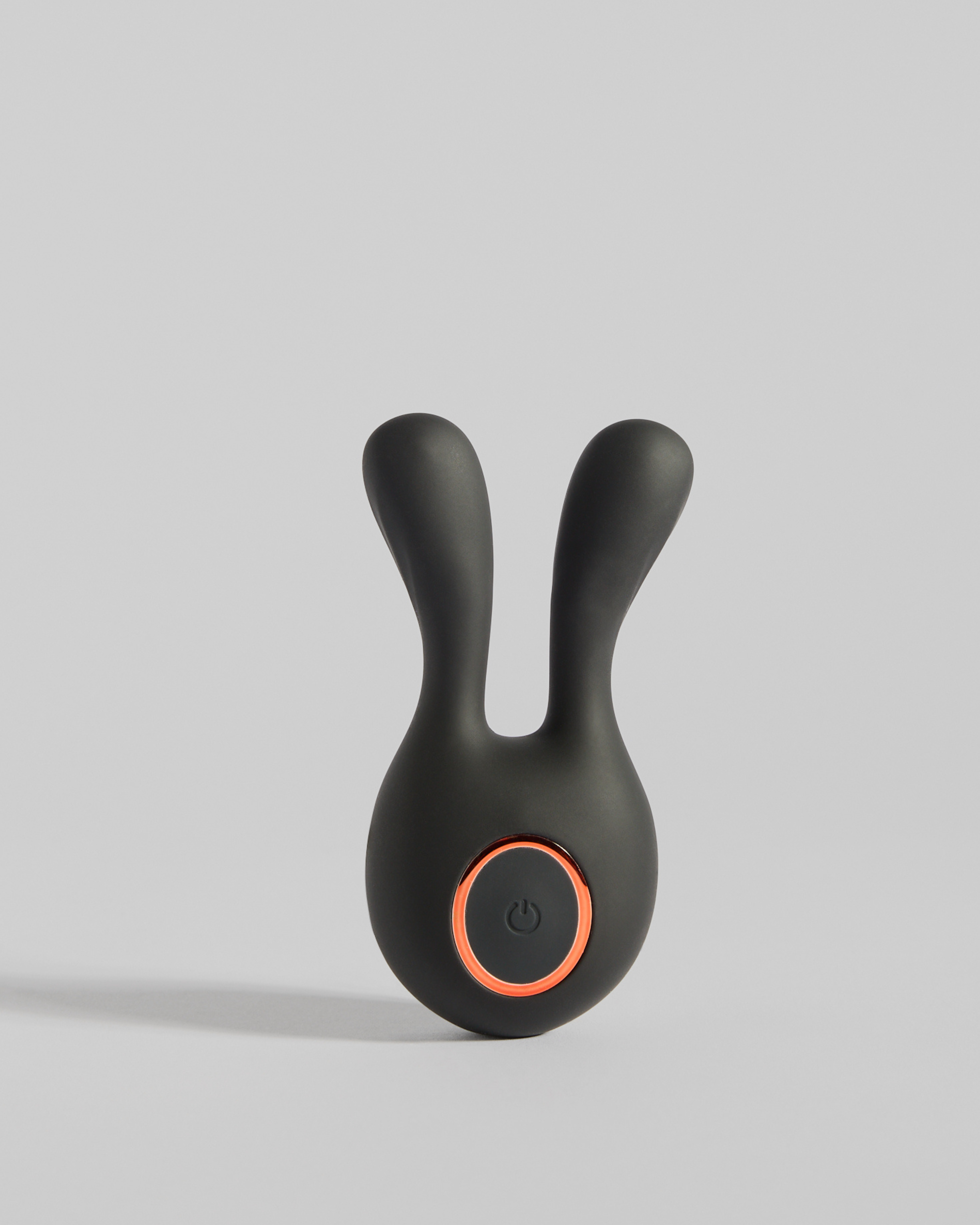 The Lulu Twin Ear Silicone Massager : Black