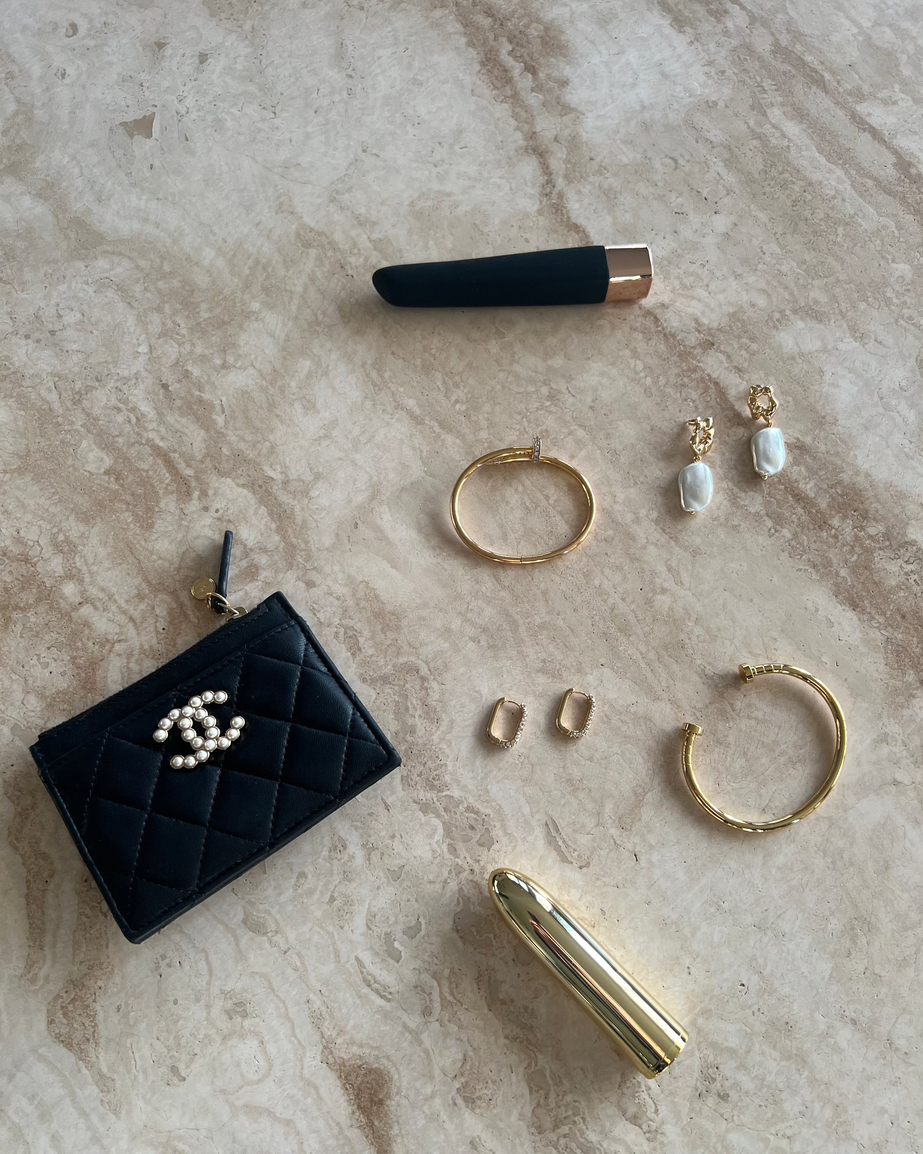 The Alaïa Gold-Plated Bracelet : Gold