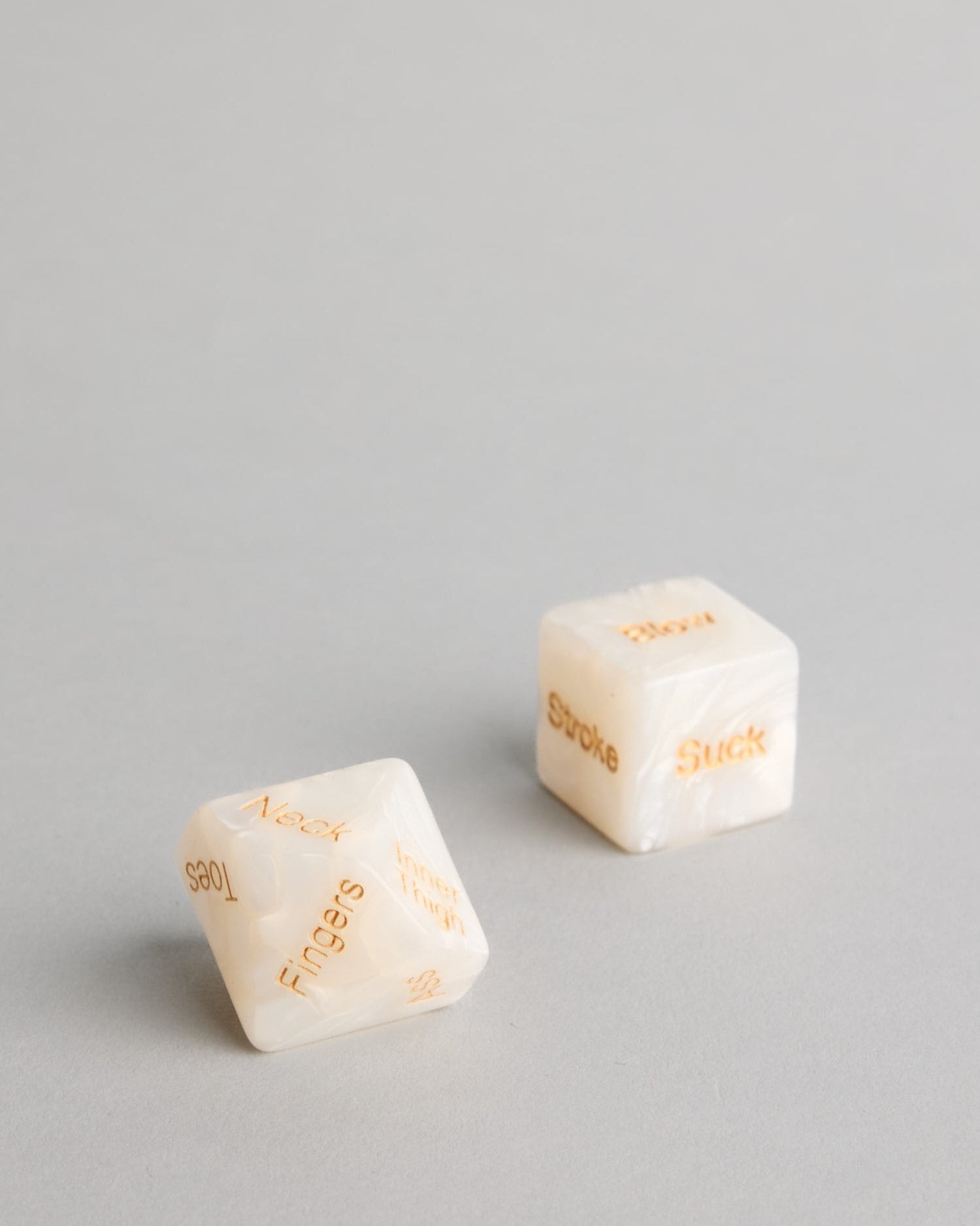 The Stephanie Sensual Dice : Pearl