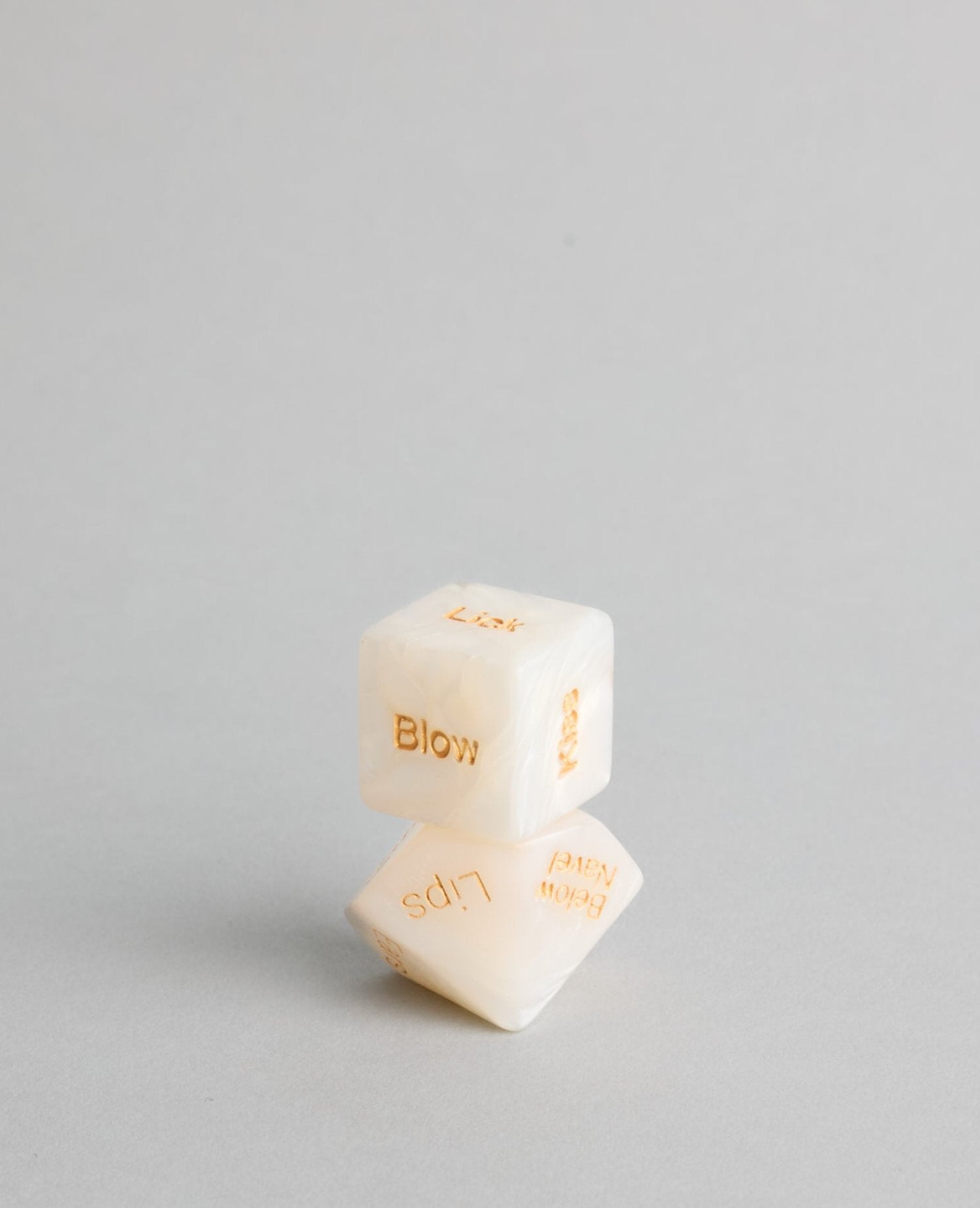 The Stephanie Sensual Dice : Pearl