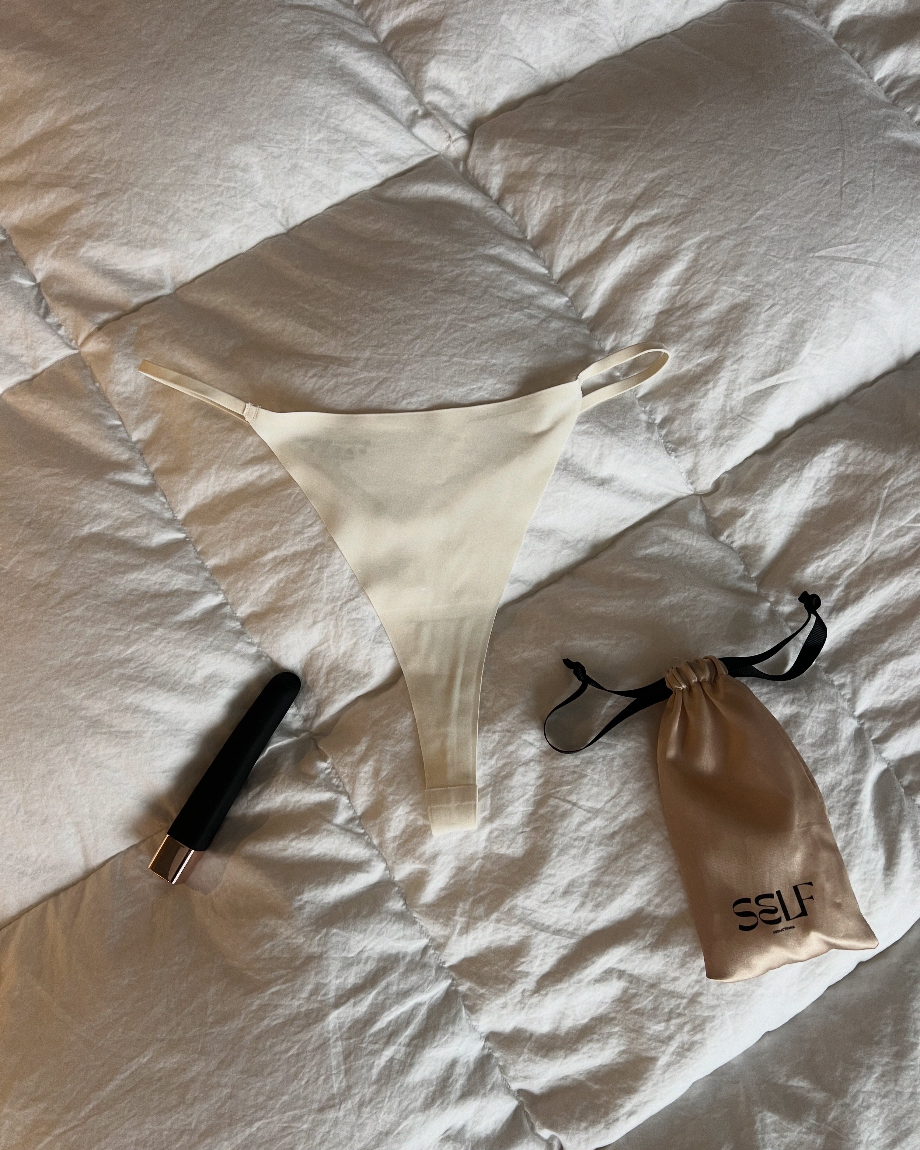 The Kim Signature T-String Thong : Clay